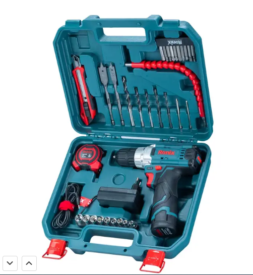 قطعات کیت دریل شارژی رونیکس مدل rs-8611