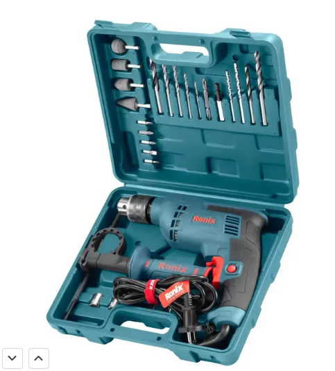 قطعات ست ترکیبی دریل برقی رونیکس مدل rs-0007