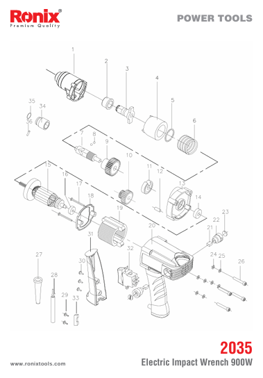 قطعات بکس برقی رونیکس مدل 2035 قطعات بکس برقی رونیکس مدل 2035